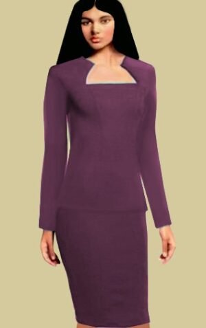 Keyhole Skirtsuit SKSuit-001