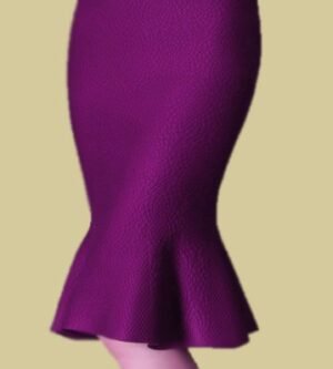 Knee-length trumpet skirt SkFtail-004